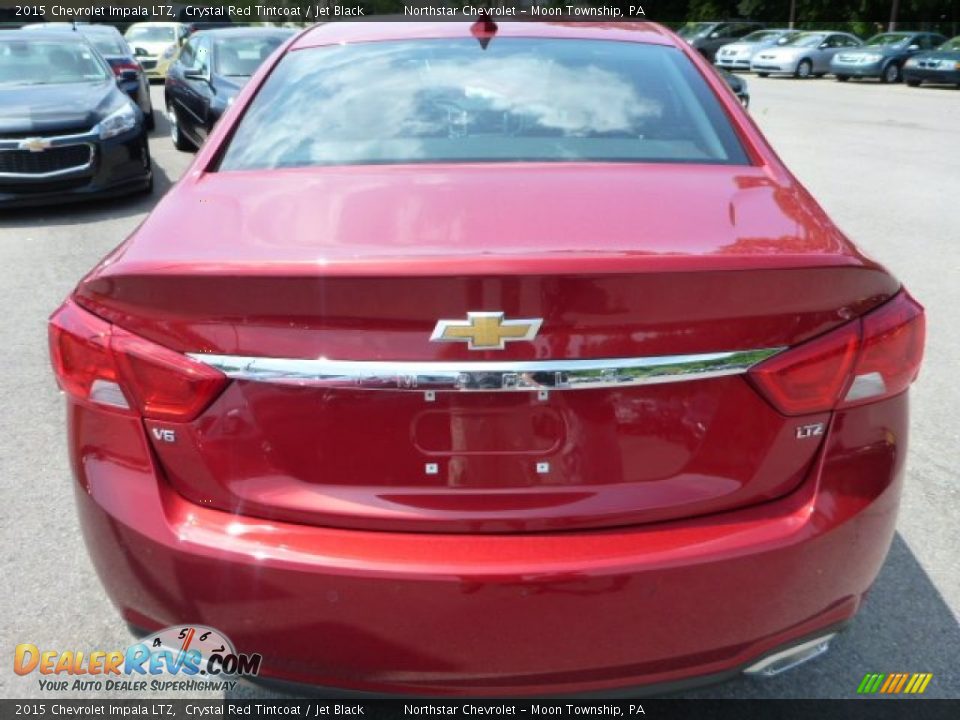 2015 Chevrolet Impala LTZ Crystal Red Tintcoat / Jet Black Photo #4
