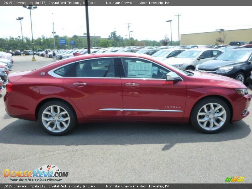 2015 Chevrolet Impala LTZ Crystal Red Tintcoat / Jet Black Photo #6