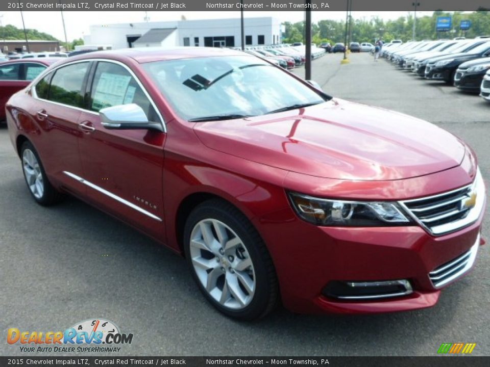 2015 Chevrolet Impala LTZ Crystal Red Tintcoat / Jet Black Photo #7