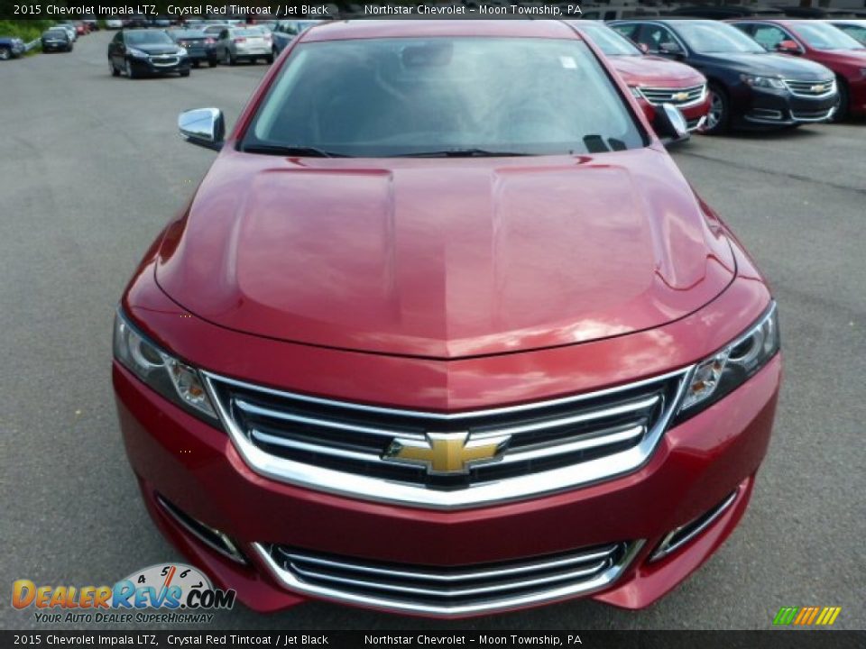 2015 Chevrolet Impala LTZ Crystal Red Tintcoat / Jet Black Photo #8