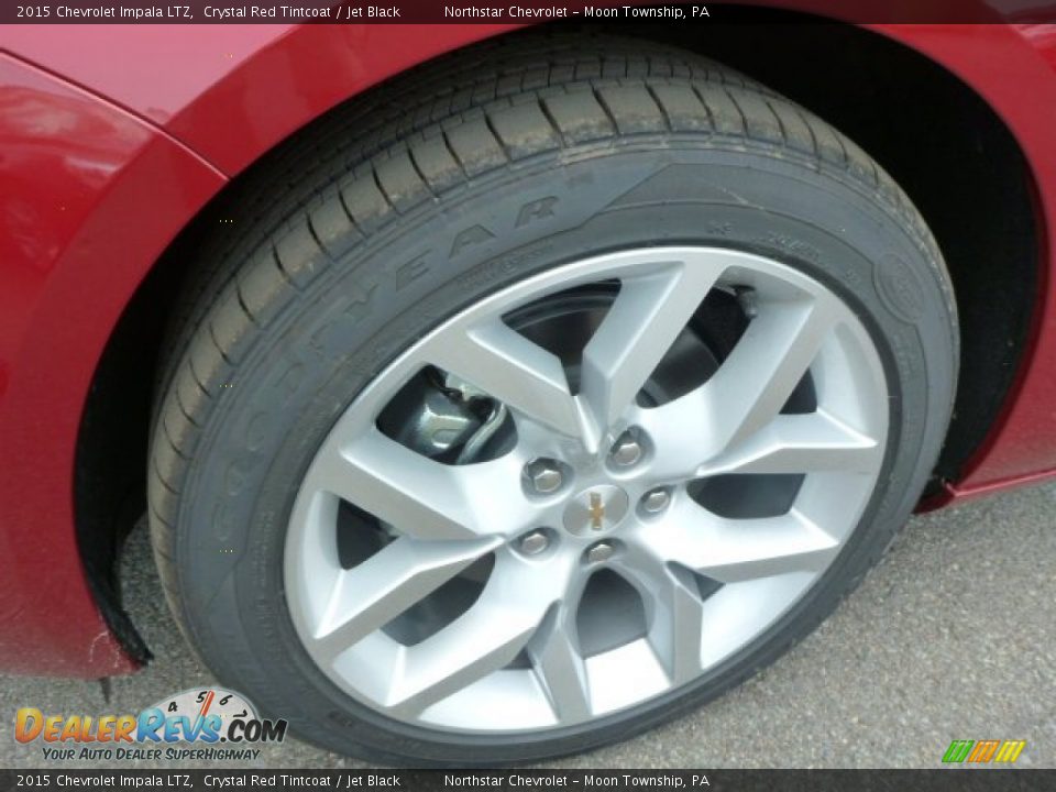 2015 Chevrolet Impala LTZ Crystal Red Tintcoat / Jet Black Photo #9