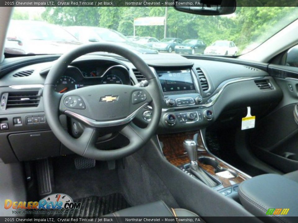 2015 Chevrolet Impala LTZ Crystal Red Tintcoat / Jet Black Photo #12