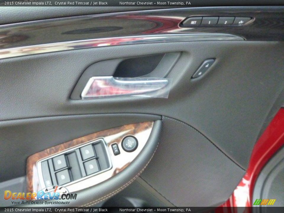 2015 Chevrolet Impala LTZ Crystal Red Tintcoat / Jet Black Photo #13