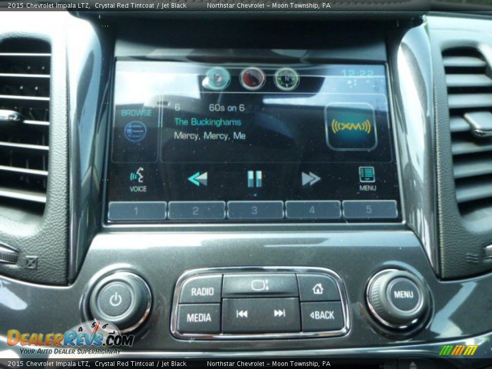 2015 Chevrolet Impala LTZ Crystal Red Tintcoat / Jet Black Photo #18