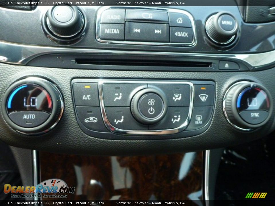 2015 Chevrolet Impala LTZ Crystal Red Tintcoat / Jet Black Photo #19