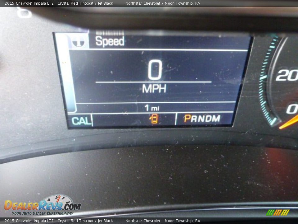 2015 Chevrolet Impala LTZ Crystal Red Tintcoat / Jet Black Photo #20