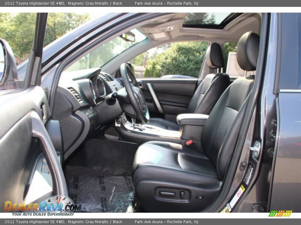 2012 Toyota Highlander SE 4WD Magnetic Gray Metallic / Black Photo #11