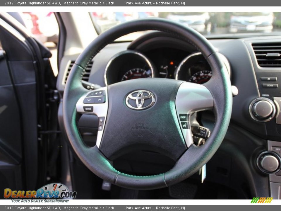 2012 Toyota Highlander SE 4WD Magnetic Gray Metallic / Black Photo #17