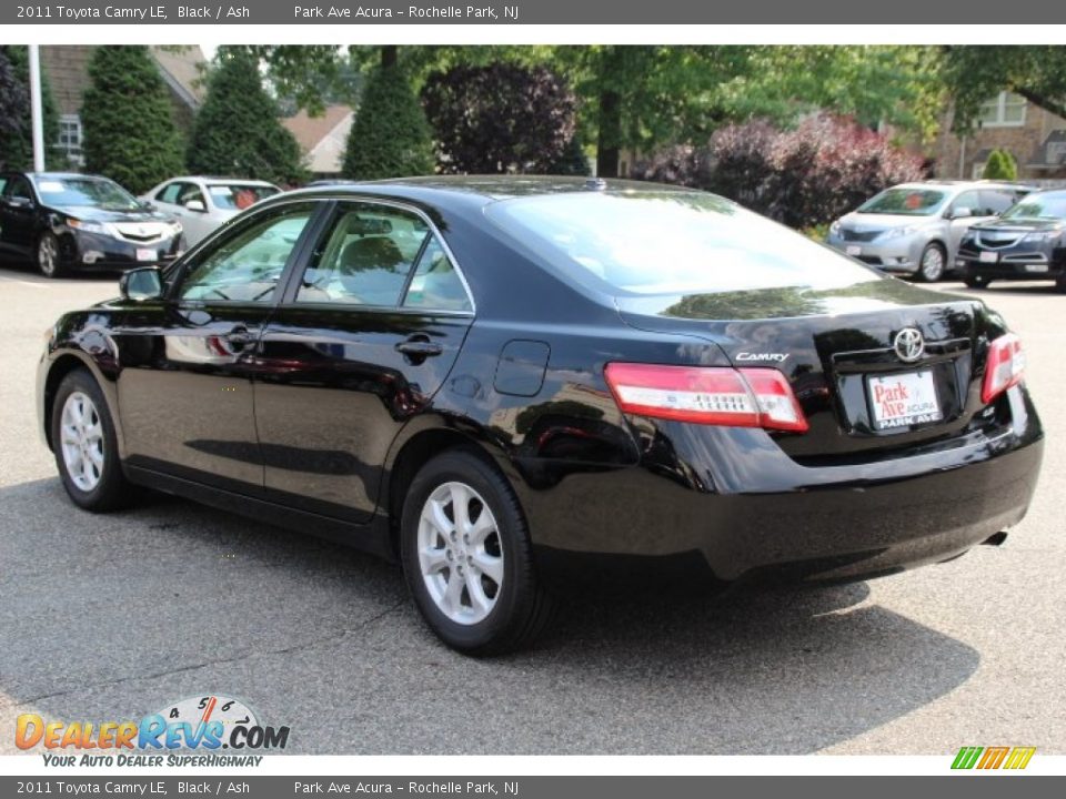 2011 Toyota Camry LE Black / Ash Photo #5