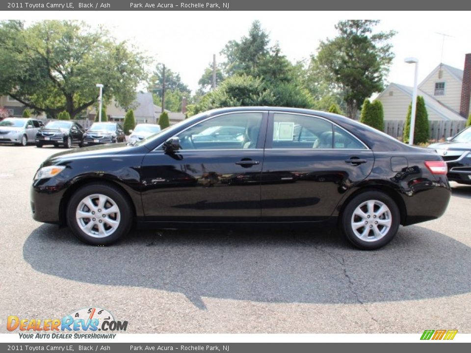 2011 Toyota Camry LE Black / Ash Photo #6