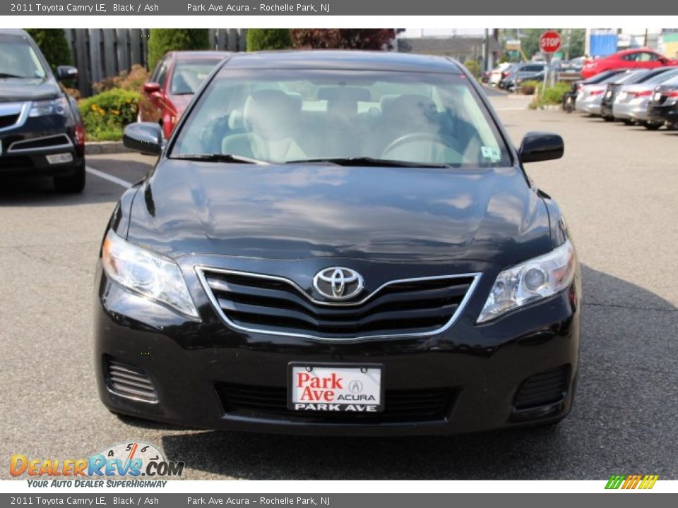 2011 Toyota Camry LE Black / Ash Photo #8