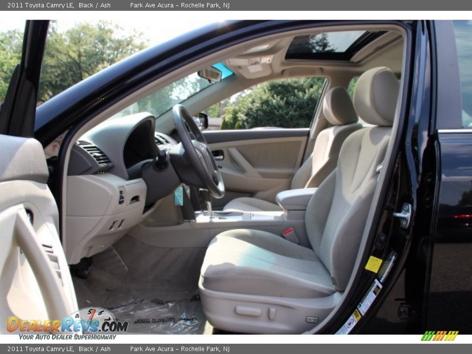 2011 Toyota Camry LE Black / Ash Photo #11