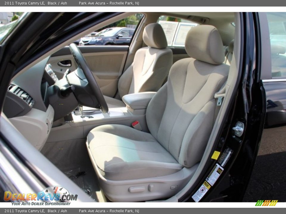2011 Toyota Camry LE Black / Ash Photo #12