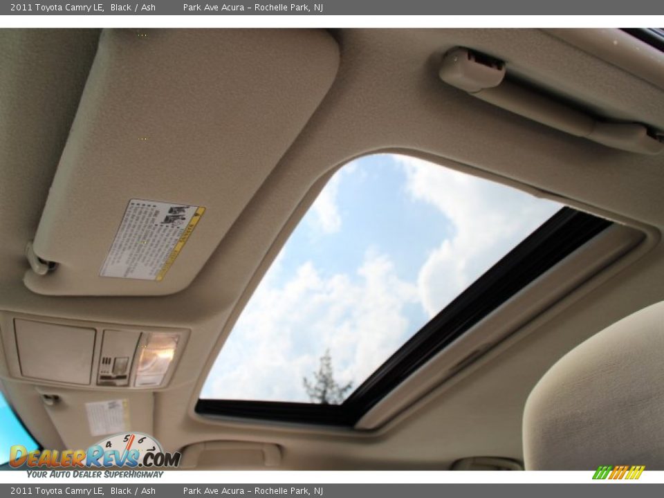 2011 Toyota Camry LE Black / Ash Photo #13