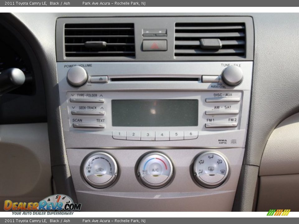 2011 Toyota Camry LE Black / Ash Photo #15