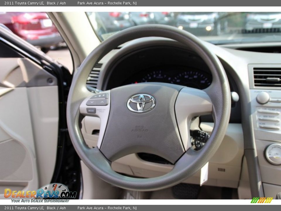 2011 Toyota Camry LE Black / Ash Photo #17