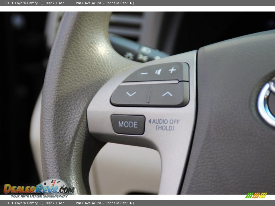 2011 Toyota Camry LE Black / Ash Photo #18