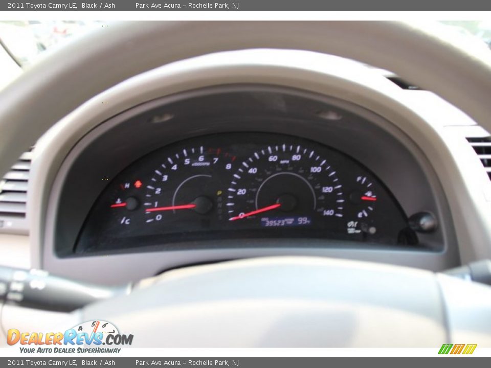 2011 Toyota Camry LE Black / Ash Photo #19