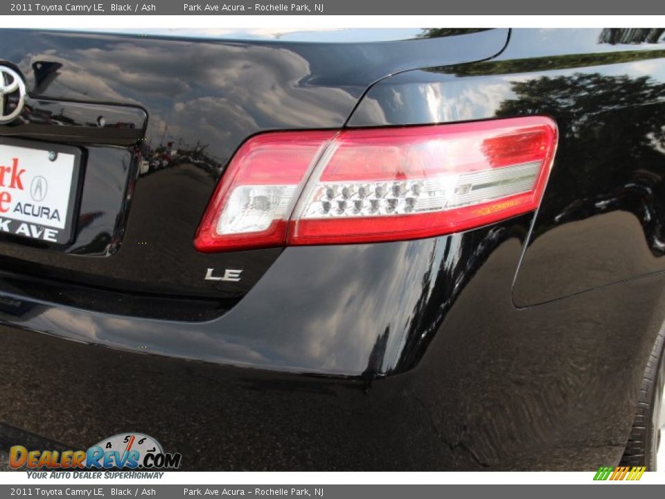 2011 Toyota Camry LE Black / Ash Photo #22