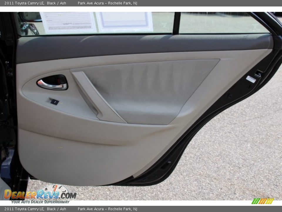 2011 Toyota Camry LE Black / Ash Photo #23