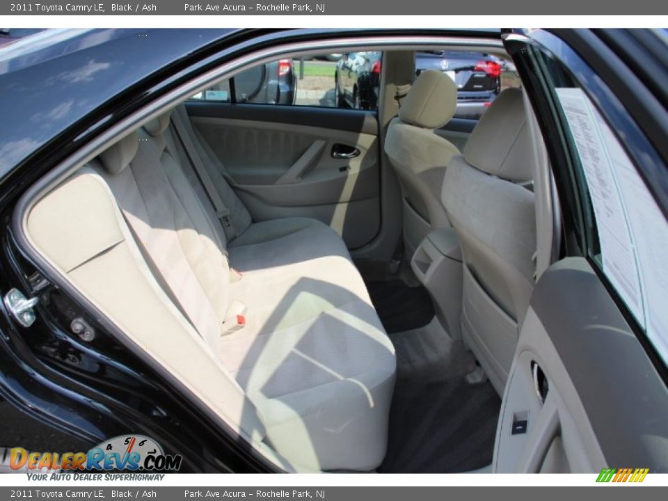2011 Toyota Camry LE Black / Ash Photo #24