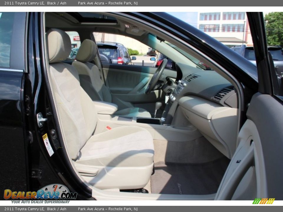 2011 Toyota Camry LE Black / Ash Photo #27