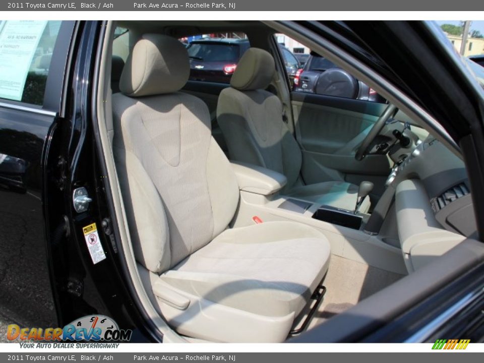 2011 Toyota Camry LE Black / Ash Photo #28