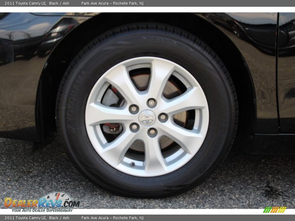 2011 Toyota Camry LE Black / Ash Photo #30