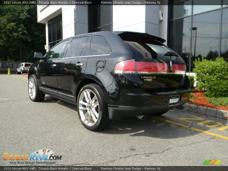 2010 Lincoln MKX AWD Tuxedo Black Metallic / Charcoal Black Photo #8
