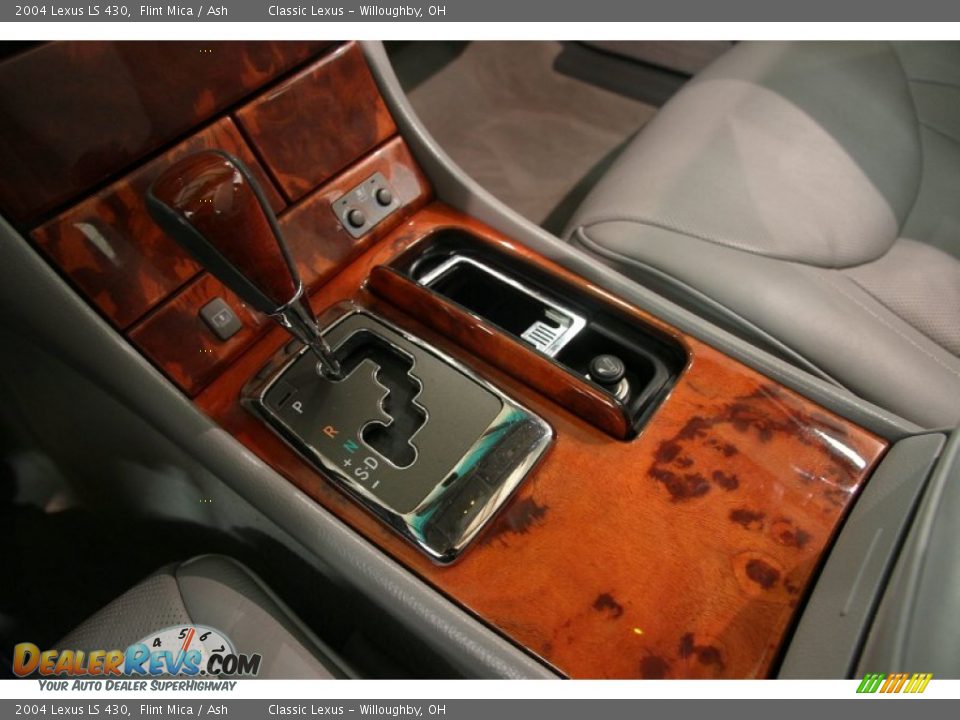 2004 Lexus LS 430 Flint Mica / Ash Photo #17