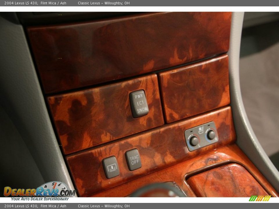 2004 Lexus LS 430 Flint Mica / Ash Photo #18