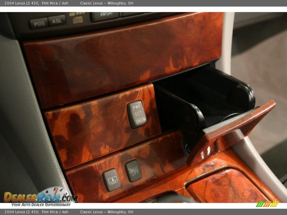 2004 Lexus LS 430 Flint Mica / Ash Photo #19