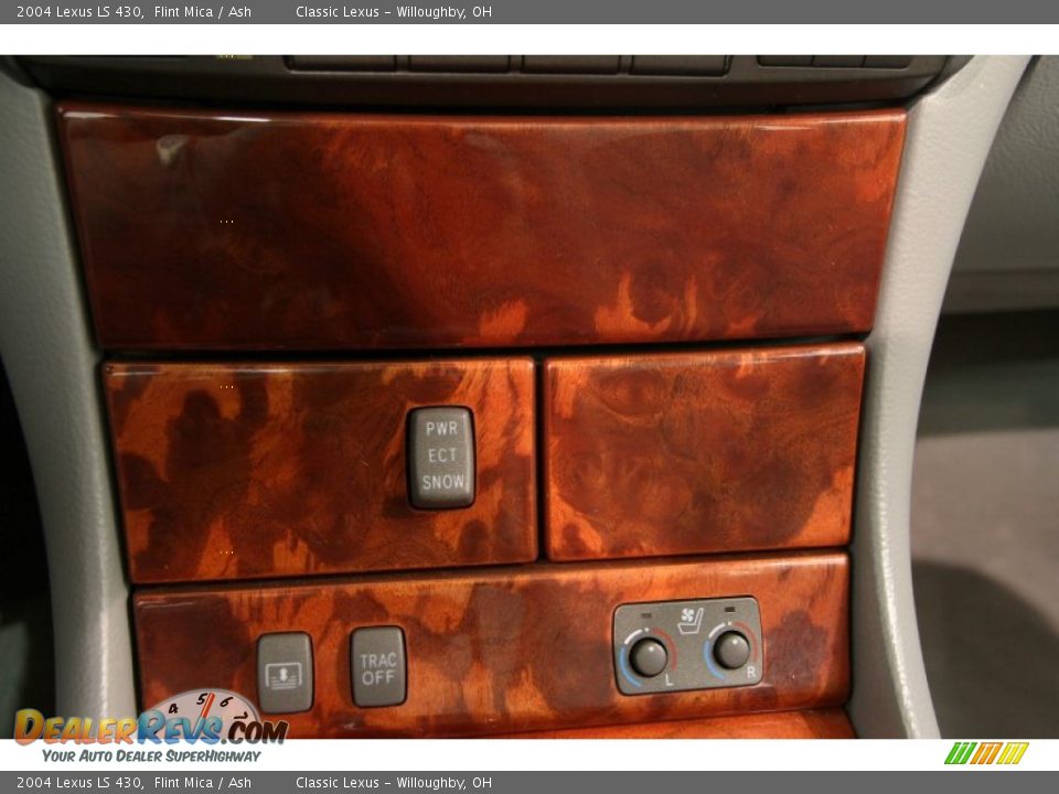 2004 Lexus LS 430 Flint Mica / Ash Photo #20