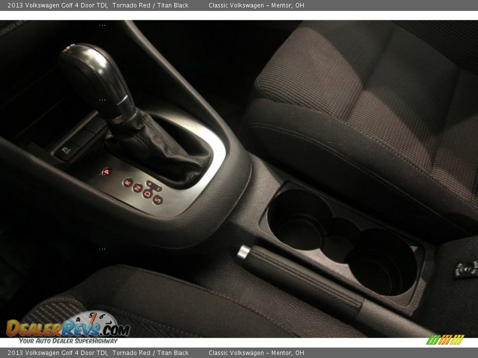 2013 Volkswagen Golf 4 Door TDI Tornado Red / Titan Black Photo #20