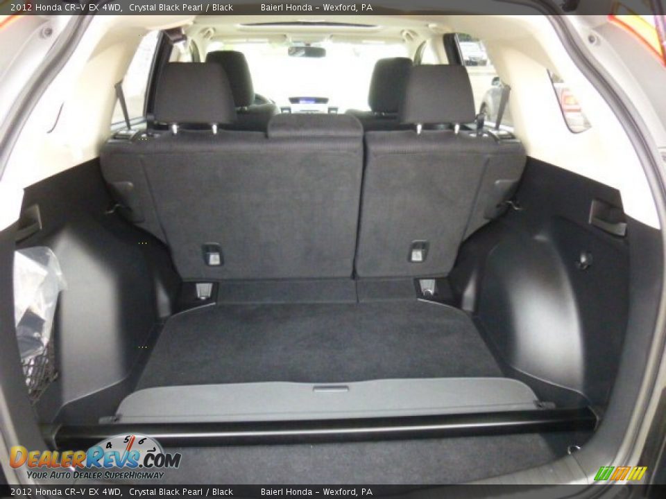 2012 Honda CR-V EX 4WD Crystal Black Pearl / Black Photo #11