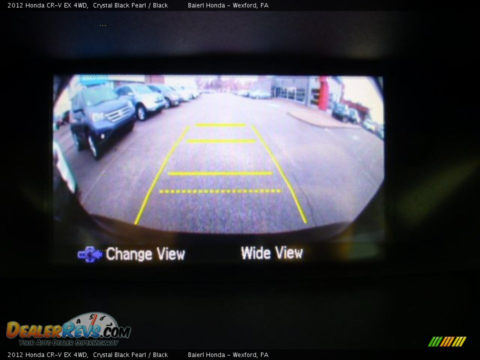 2012 Honda CR-V EX 4WD Crystal Black Pearl / Black Photo #18