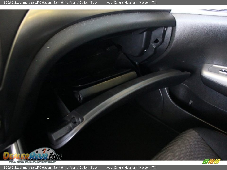 2009 Subaru Impreza WRX Wagon Satin White Pearl / Carbon Black Photo #19
