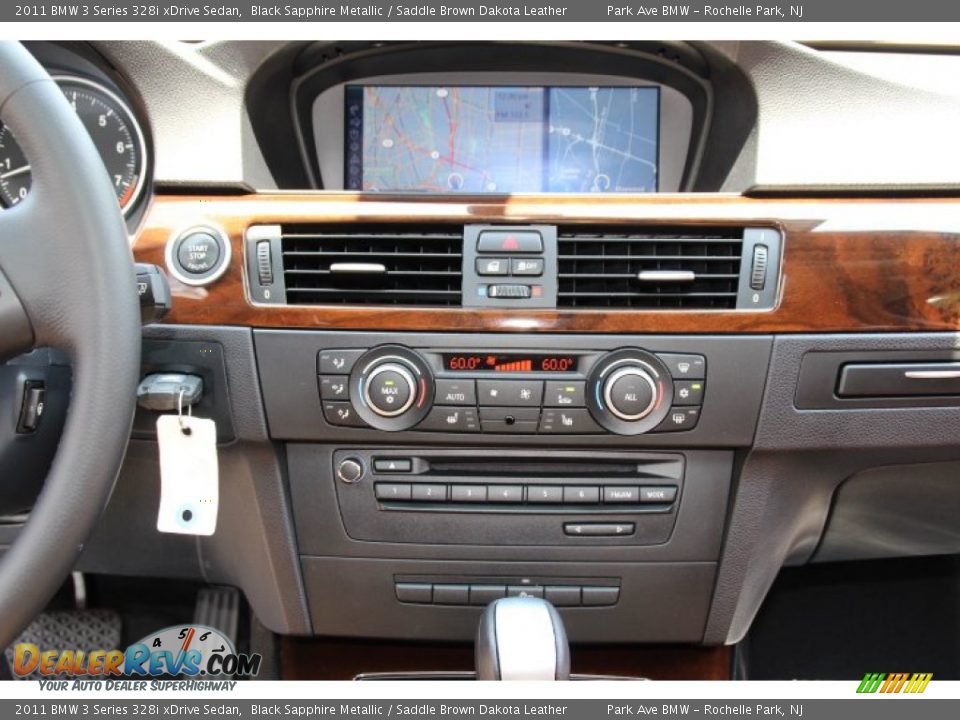 2011 BMW 3 Series 328i xDrive Sedan Black Sapphire Metallic / Saddle Brown Dakota Leather Photo #15