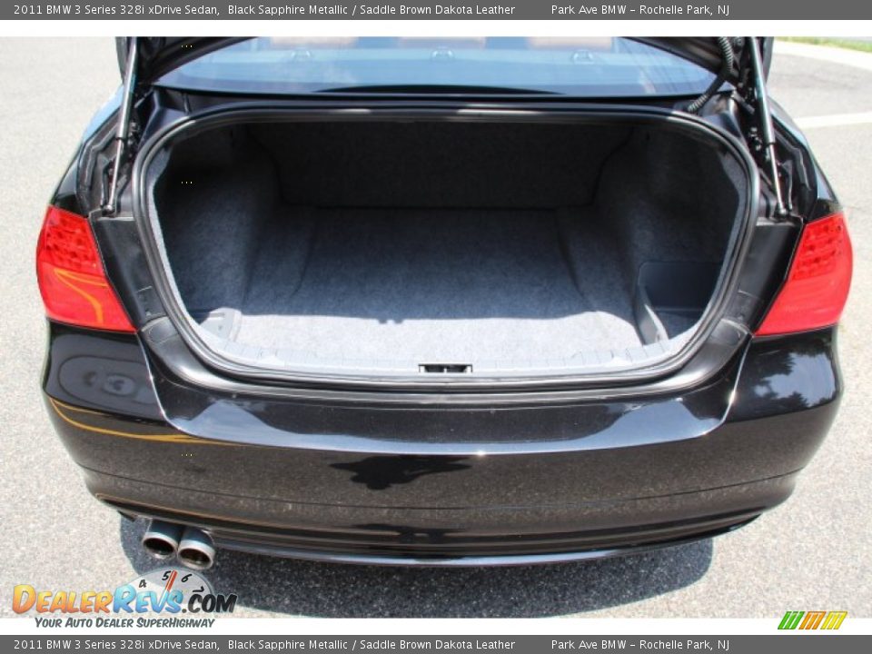 2011 BMW 3 Series 328i xDrive Sedan Black Sapphire Metallic / Saddle Brown Dakota Leather Photo #21