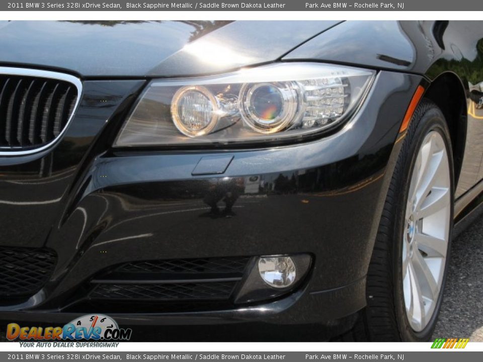2011 BMW 3 Series 328i xDrive Sedan Black Sapphire Metallic / Saddle Brown Dakota Leather Photo #30