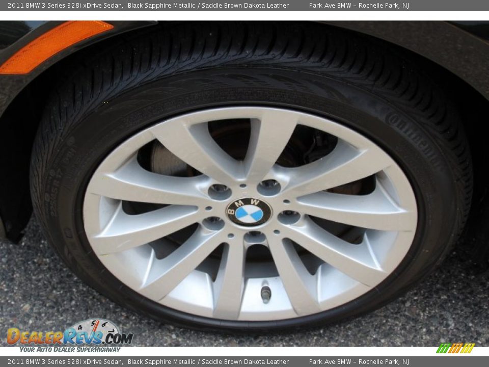 2011 BMW 3 Series 328i xDrive Sedan Black Sapphire Metallic / Saddle Brown Dakota Leather Photo #32