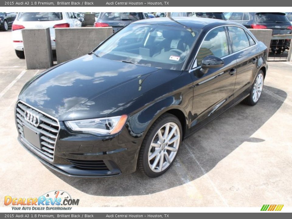 2015 Audi A3 1.8 Premium Brilliant Black / Black Photo #3