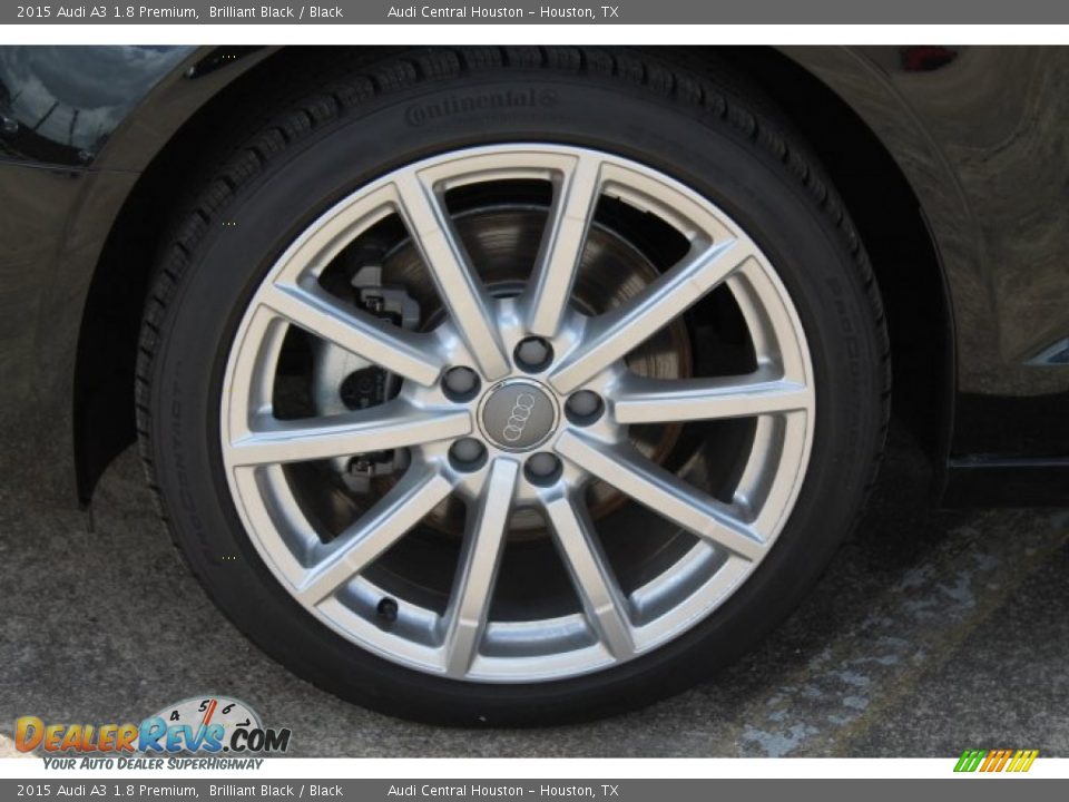 2015 Audi A3 1.8 Premium Brilliant Black / Black Photo #4