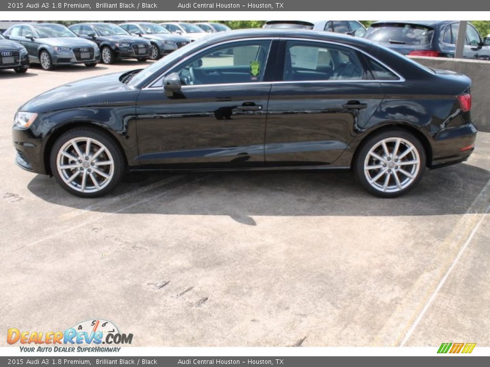 2015 Audi A3 1.8 Premium Brilliant Black / Black Photo #5
