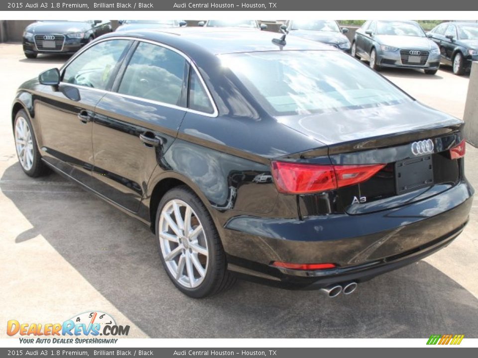 2015 Audi A3 1.8 Premium Brilliant Black / Black Photo #6