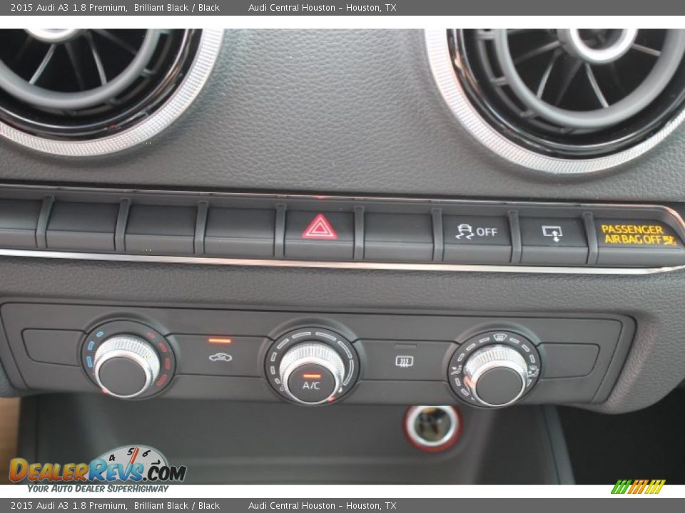 2015 Audi A3 1.8 Premium Brilliant Black / Black Photo #16