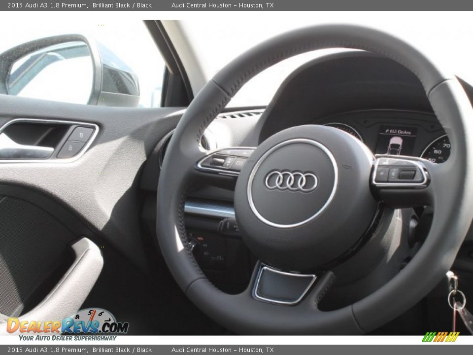 2015 Audi A3 1.8 Premium Brilliant Black / Black Photo #23