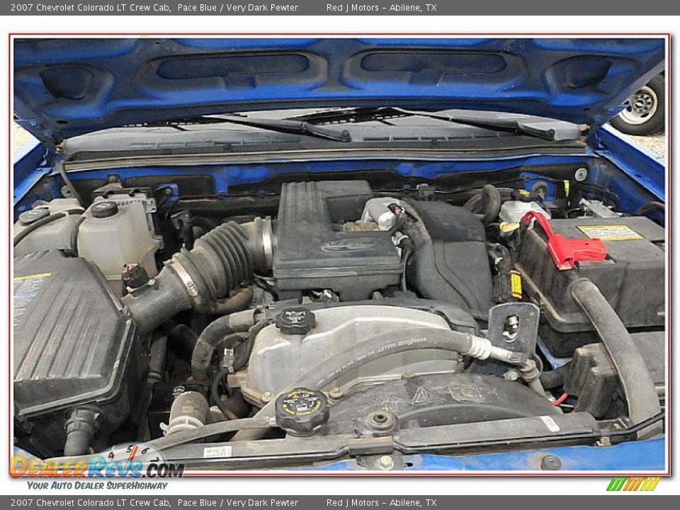2007 Chevrolet Colorado LT Crew Cab 3.7 Liter DOHC 20-Valve 5 Cylinder Engine Photo #30