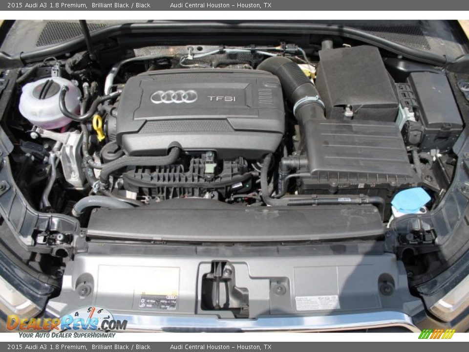 2015 Audi A3 1.8 Premium Brilliant Black / Black Photo #25