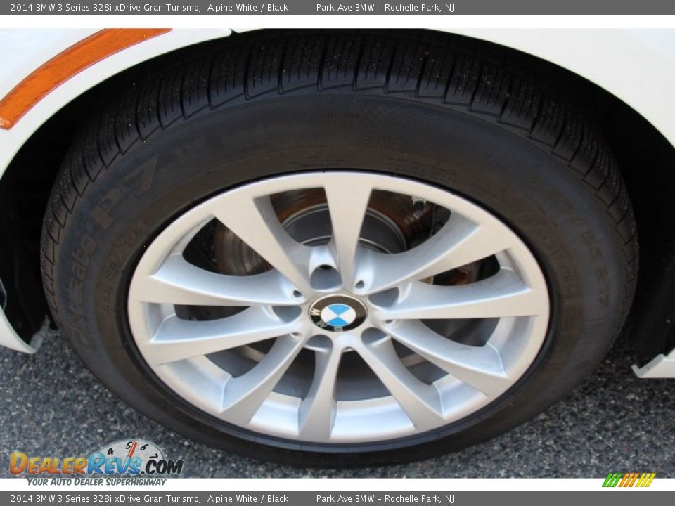 2014 BMW 3 Series 328i xDrive Gran Turismo Alpine White / Black Photo #32